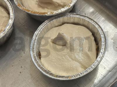 Varškės porcijinis sūrio pyragas Žingsnis 6