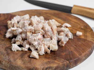 Grietinėlės sriuba su vištiena ir grybais Žingsnis 2