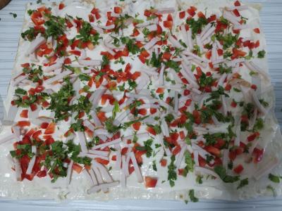 Tortilijos ritinys „Ryškus“ Žingsnis 4