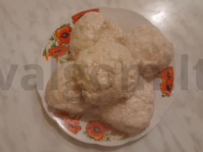 Dietinės vištienos krūtinėlės kotletai pagrindine nuotrauka