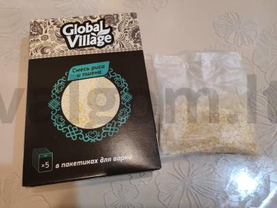 Ryžių-kviečių košė su grybais Žingsnis 1