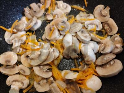 Ryžių-kviečių košė su grybais Žingsnis 7