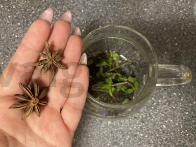 Mėtų arbata su anyžiu Žingsnis 3