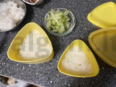 Namų onigiri su grietine Žingsnis 2