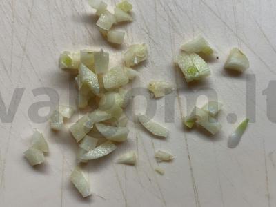 Bulguras su moliūgu keptuvėje Žingsnis 3