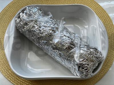 Vištienos filė „Marmurinė“ ritinėlis Žingsnis 5