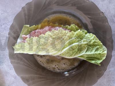 Pekino kopūstų čeburekai Žingsnis 4