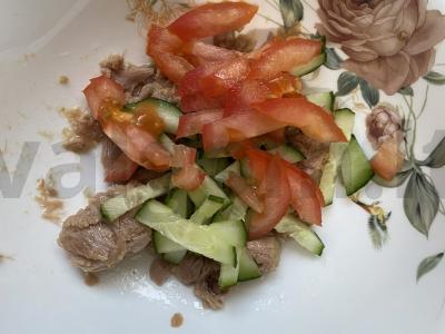 Baltyminis vokelis su tuno įdaru Žingsnis 7