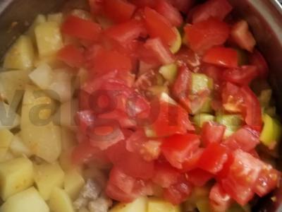 Troškinta bulvė su mėsa Žingsnis 5