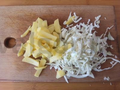 Tirštas barščiai su grūdais ir vištiena Žingsnis 2