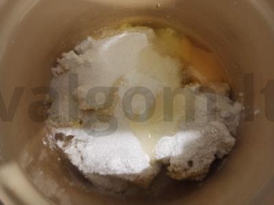 Švelnūs kukurūzų sausainiai Žingsnis 3