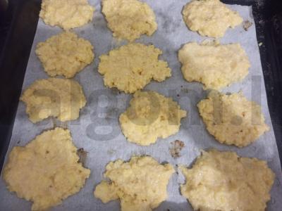 Švelnūs kukurūzų sausainiai Žingsnis 4