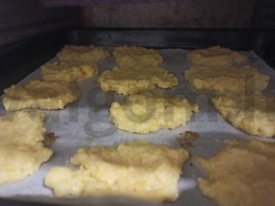 Švelnūs kukurūzų sausainiai Žingsnis 5