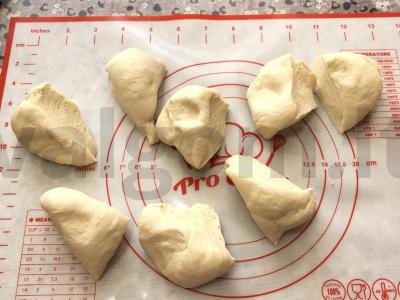 Pyragėliai su kiaušiniu ir svogūnais Žingsnis 7