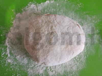 Kvietiniai blyneliai su varške ir česnaku Žingsnis 7