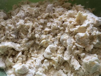 Mini sausainiai su varške Žingsnis 2