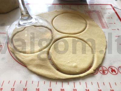 Mini sausainiai su varške Žingsnis 9