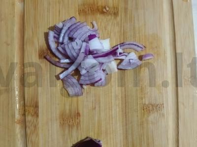 Žuvies šaurma per 30 minučių Žingsnis 3