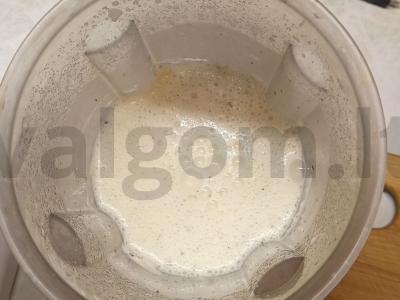 Žalioji kopūstų pyragas su pipirais Žingsnis 3