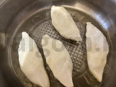 Traškūs pyragėliai su traškia kopūstų įdaru Žingsnis 14