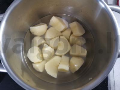 Čudu su varške ir bulvėmis Žingsnis 3