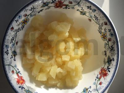 Vištiena su ananasais po ryžiais Žingsnis 4