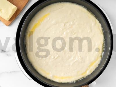 Varškės pyragas keptuvėje Žingsnis 4