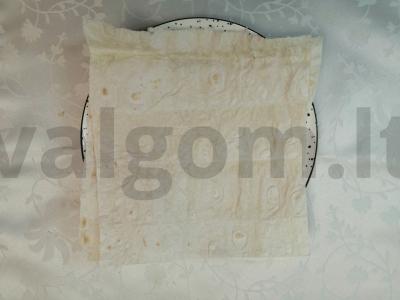 Dešrelės lavaše su lydytu sūriu Žingsnis 2