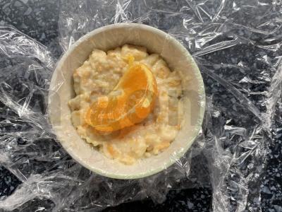 Nesaldūs pyragėliai su mandarinų Žingsnis 5