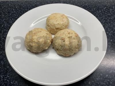 Nesaldūs pyragėliai su mandarinų Žingsnis 7