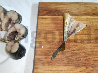 Brusketa su skumbrija, svogūnais ir citrina Žingsnis 3