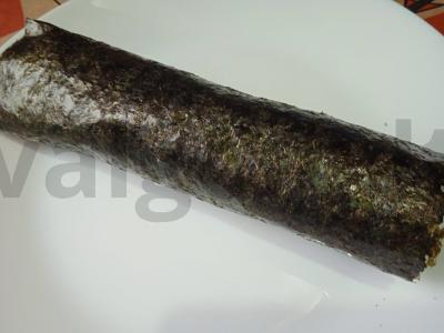 Rulonai su krevetėmis ir ikrais Žingsnis 5