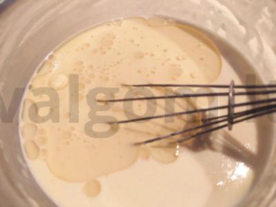 Blynai su varškės sūriu ir raudonąja ikra Žingsnis 4