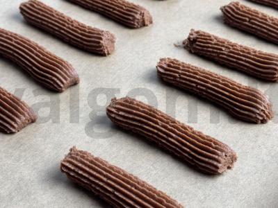 Šokoladiniai sausainiai Žingsnis 4