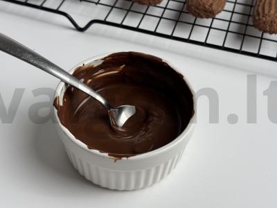 Šokoladiniai sausainiai Žingsnis 6