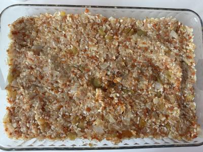 Kopūstų apkepas su ryžiais Žingsnis 8