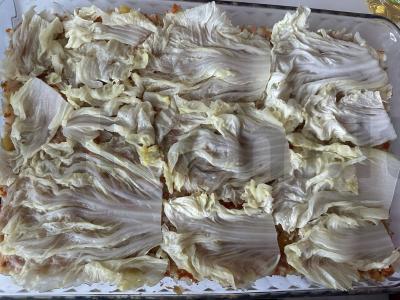 Kopūstų apkepas su ryžiais Žingsnis 9