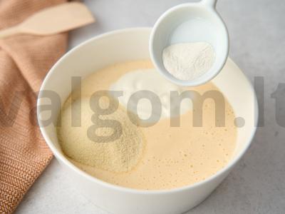 Sūrio pyragėliai orkaitėje Žingsnis 2