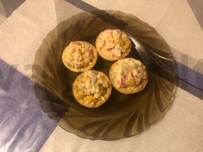 „Krabų“ tartaletės šventiniam stalui Žingsnis 8