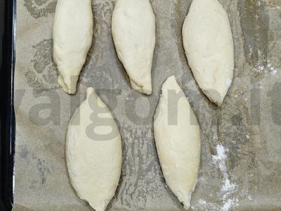 Pyragėliai su ryžiais ir konservuota tunu Žingsnis 11