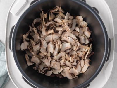 Grikių košė su jautiena ir grybais Žingsnis 6