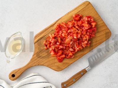 Braškės tortas „Debesys“ Žingsnis 5