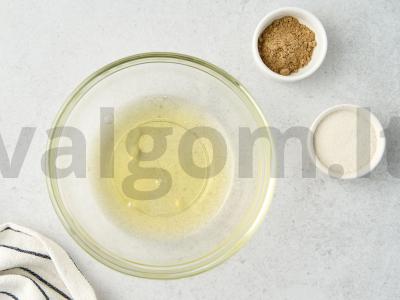 Braškės tortas „Debesys“ Žingsnis 6