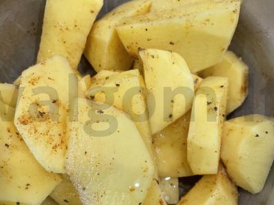 Bulvės „Bendly“ su daržovėmis Žingsnis 2