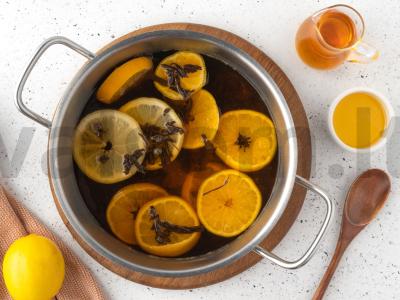 Apelsinų punšas Žingsnis 4