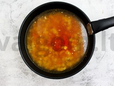 Toskaniškas pupelių sriuba Žingsnis 3