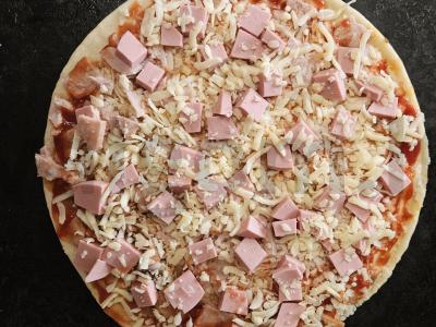 Sultinga pica su sūriu ir dešra Žingsnis 3