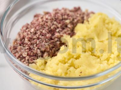Aromatingos kotletai su raudonaisiais pupelėmis ir bulvėmis Žingsnis 4