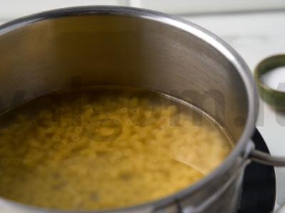 Jūriniai makaronai su kepenimis Žingsnis 3