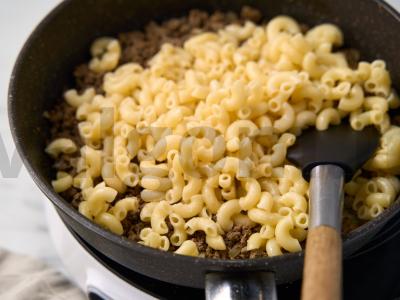 Jūriniai makaronai su kepenimis Žingsnis 6